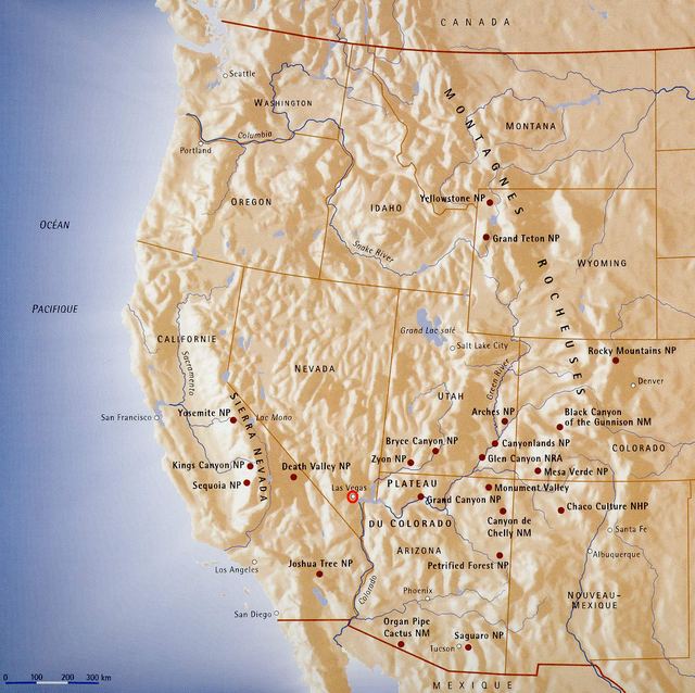 Carte : Carte Las Vegas